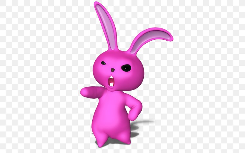 Rabbit Easter Bunny Cartoon, PNG, 512x512px, Rabbit, Animal Figure, Cartoon, Easter, Easter Bunny Download Free