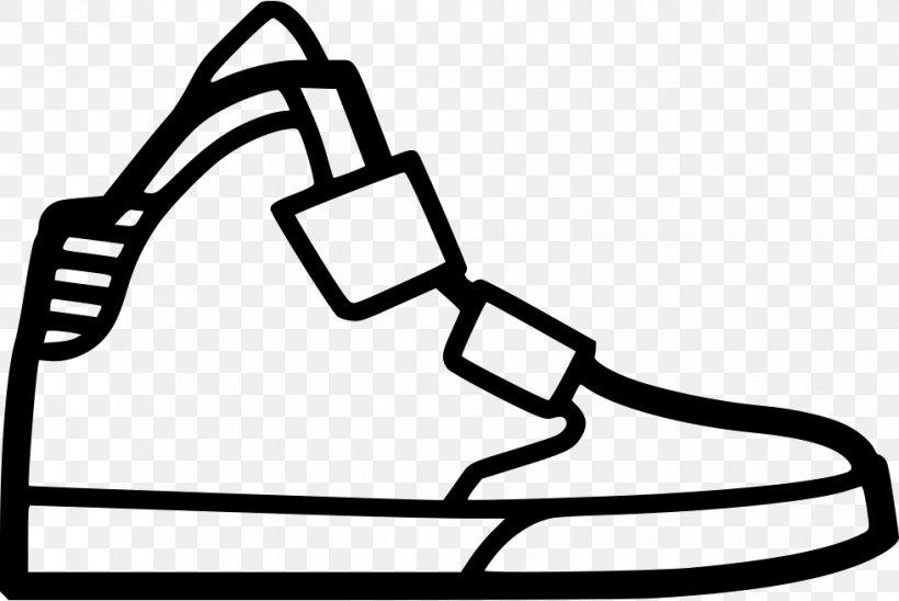 Shoe White Clip Art, PNG, 980x656px, Shoe, Area, Black, Black And White, Footwear Download Free