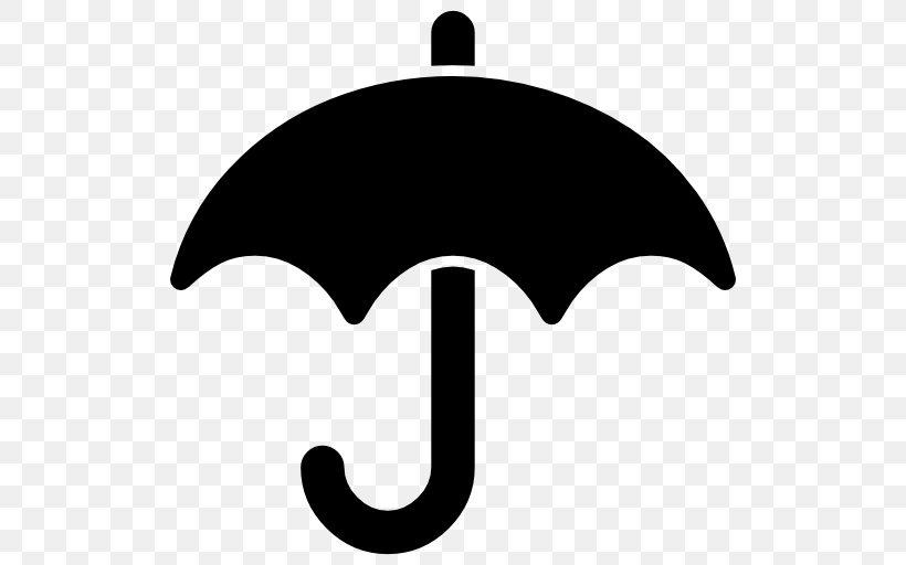 Silhouette Umbrella, PNG, 512x512px, Silhouette, Black, Black And White, Drawing, Font Awesome Download Free