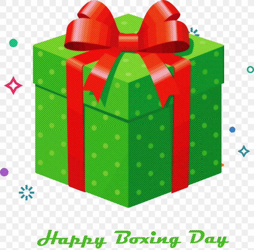 Happy Boxing Day Boxing Day, PNG, 3000x2950px, Happy Boxing Day, Boxing Day, Christmas, Gift Wrapping, Green Download Free