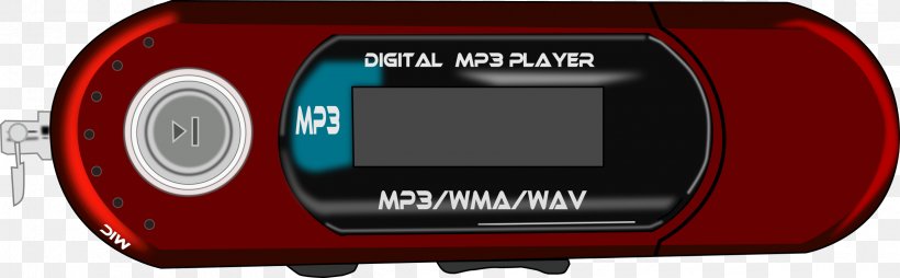 MP3 Player Media Player Clip Art, PNG, 2400x744px, Watercolor, Cartoon, Flower, Frame, Heart Download Free