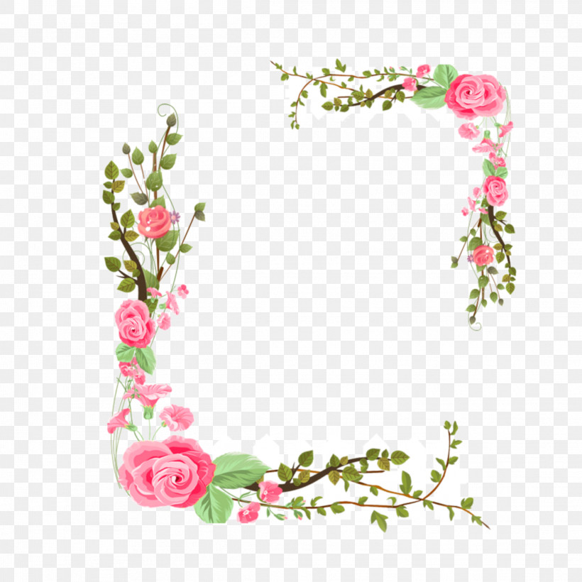 Picture Frame, PNG, 2289x2289px, Pink, Blossom, Branch, Cut Flowers, Floral Design Download Free
