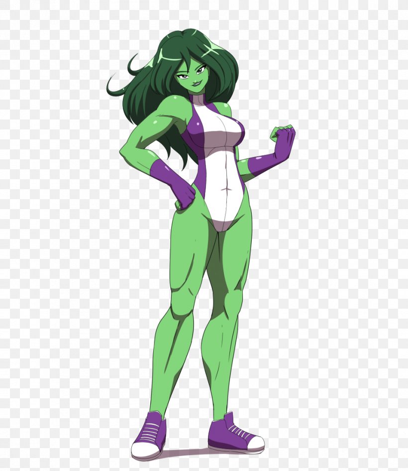 She-Hulk Betty Ross Spider-Man Fan Art, PNG, 953x1100px, Watercolor, Cartoon, Flower, Frame, Heart Download Free