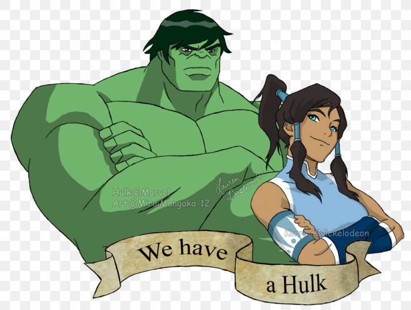 Hulk DeviantArt Character Korra, PNG, 1029x776px, Watercolor, Cartoon, Flower, Frame, Heart Download Free