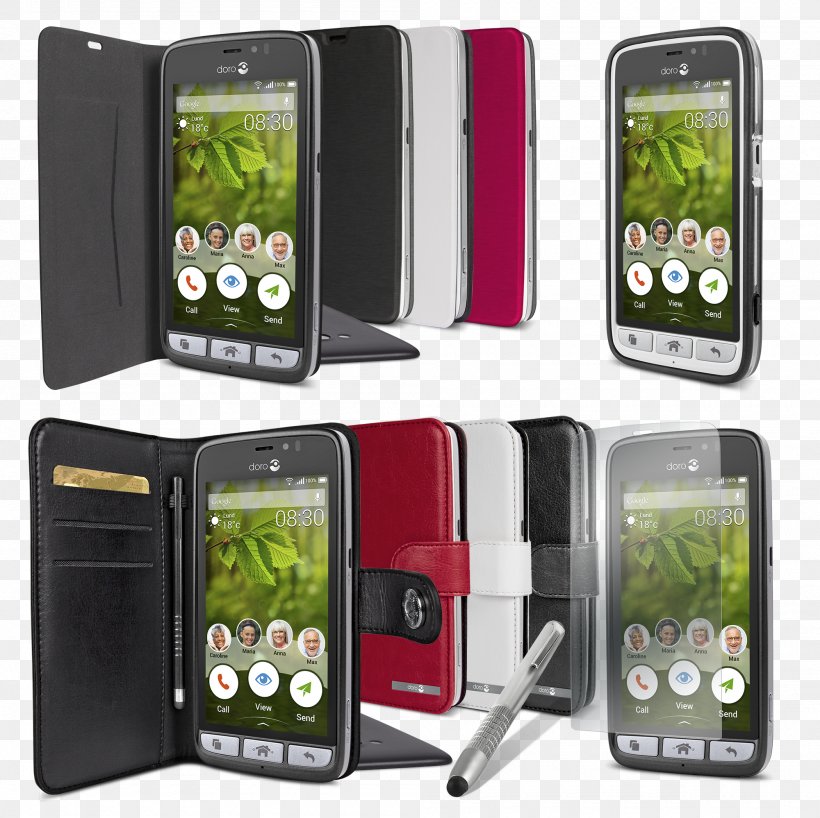 Feature Phone Smartphone DORO 8030 Mobile Phone Accessories, PNG, 2000x1997px, Feature Phone, Case, Communication, Communication Device, Doro Download Free