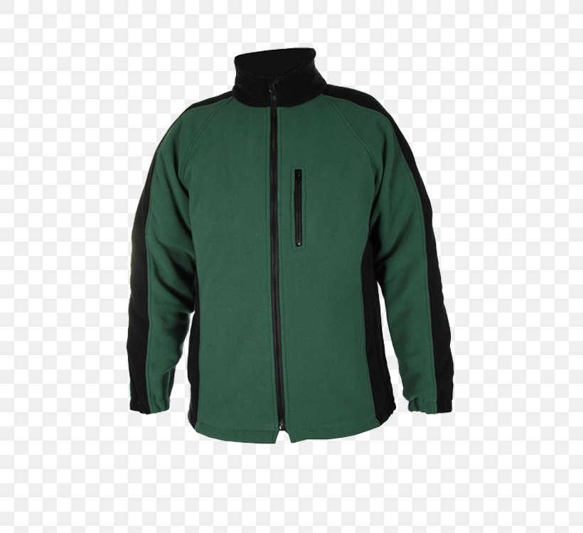 Jacket Polar Fleece Shirt Outerwear Sleeve, PNG, 750x750px, Jacket, Active Shirt, Black, Green, Hood Download Free