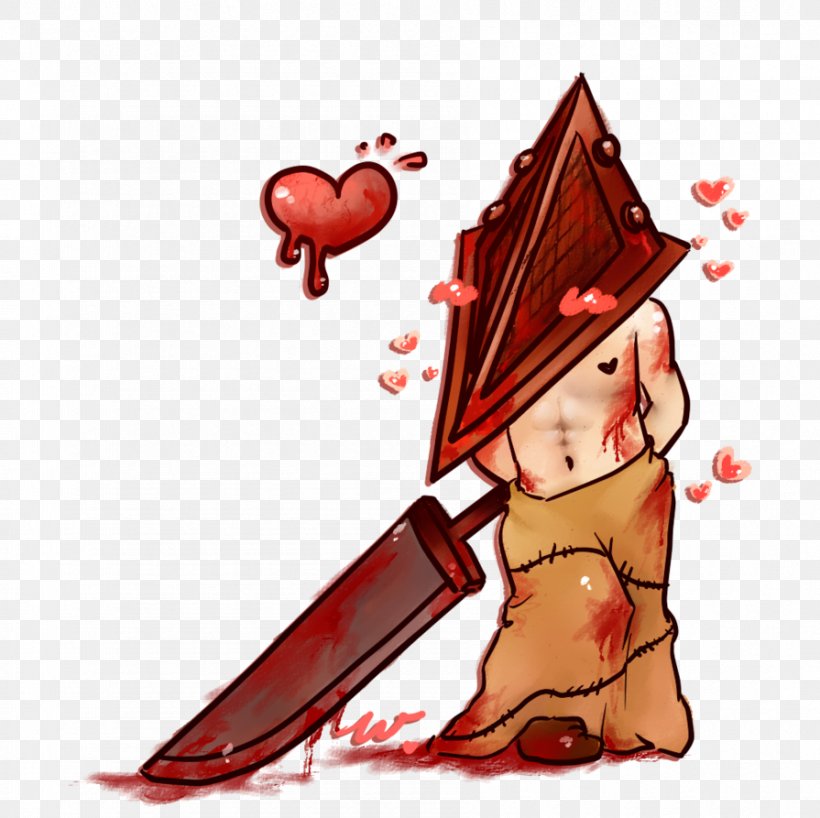 Pyramid Head Silent Hill 2 Video Game Character Fan Art, PNG, 895x893px, Watercolor, Cartoon, Flower, Frame, Heart Download Free