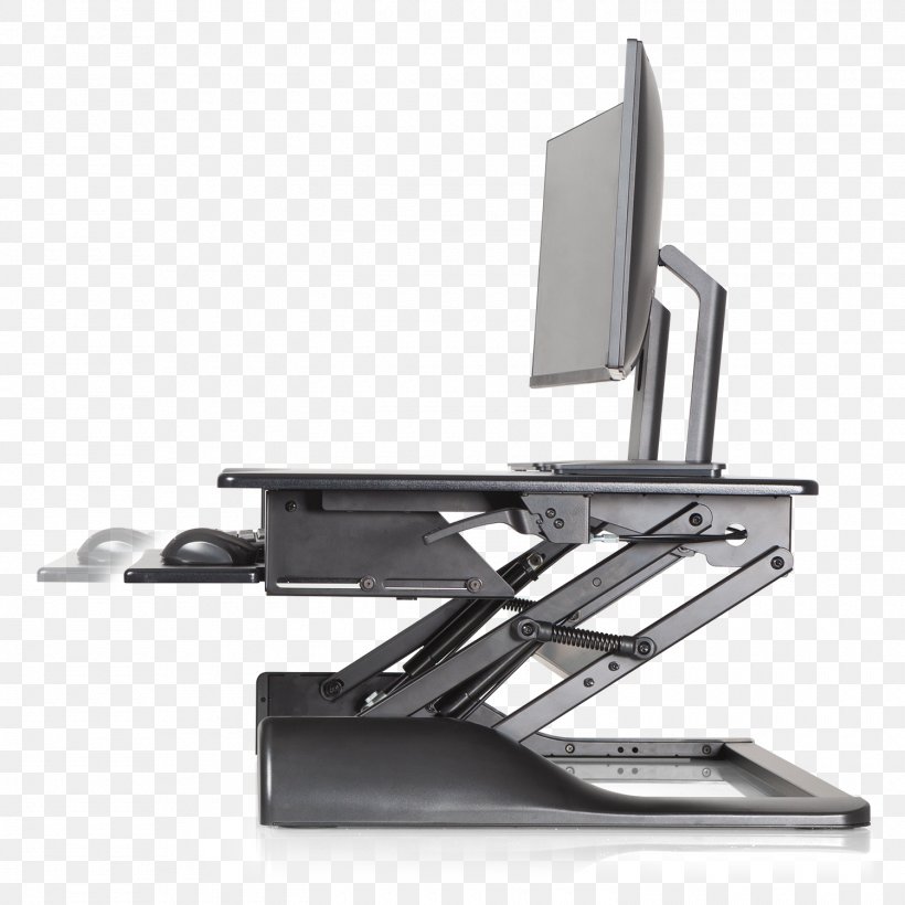 Sit-stand Desk Standing Desk Sitting, PNG, 1500x1500px, Sitstand Desk, Computer, Computer Keyboard, Computer Monitor Accessory, Computer Monitors Download Free