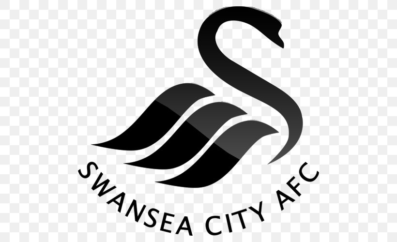 Swansea City A.F.C. Under-23s Derby County F.C. Premier League Manchester City F.C., PNG, 500x500px, Swansea City Afc, Afc Bournemouth, Association Football Manager, Black And White, Brand Download Free
