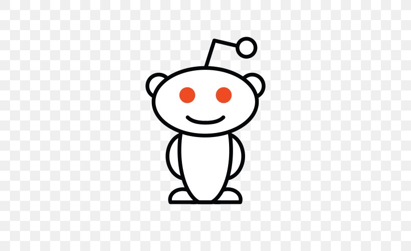 Reddit Logo Clip Art, PNG, 500x500px, Reddit, Area, Artwork, Black And White, Breaking News Download Free