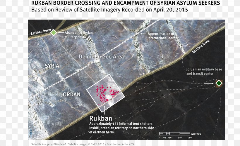 Rukban Azraq Refugee Camp Syrian Refugee Camps, PNG, 2832x1729px, Syria, Asylum Seeker, Human Rights, Jordan, Map Download Free