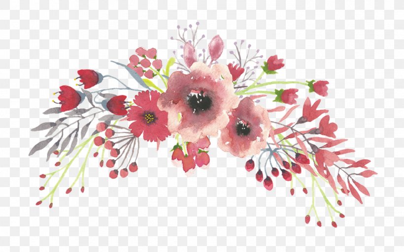Watercolor: Flowers Watercolour Flowers Borders And Frames Watercolor Painting Clip Art, PNG, 1368x855px, Watercolor Flowers, Art, Artificial Flower, Blossom, Borders And Frames Download Free