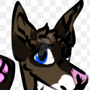 Hello There - Whiskers Dog Cat Horse Clip Art PNG