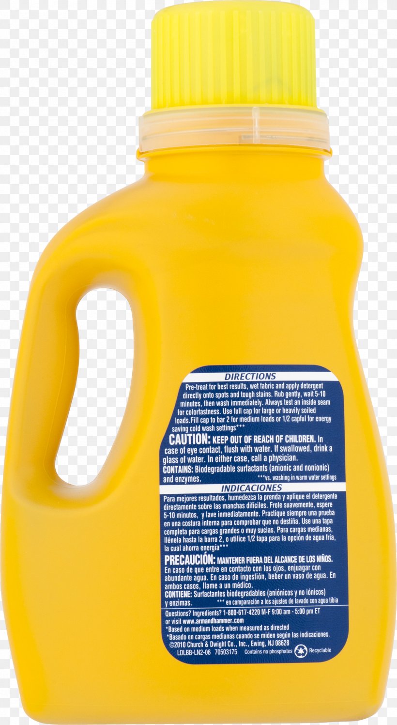 Arm & Hammer Laundry Detergent Stain OxiClean Liquid, PNG, 1370x2500px, Arm Hammer, Bottle, Church Dwight, Detergent, Laundry Download Free