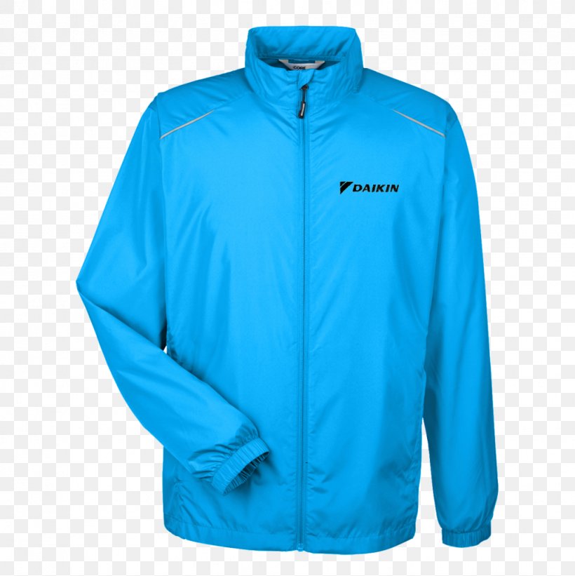 Jacket Raincoat Regenbekleidung Sports Fan Jersey Bluza, PNG, 1022x1024px, Jacket, Active Shirt, Aqua, Azure, Blue Download Free