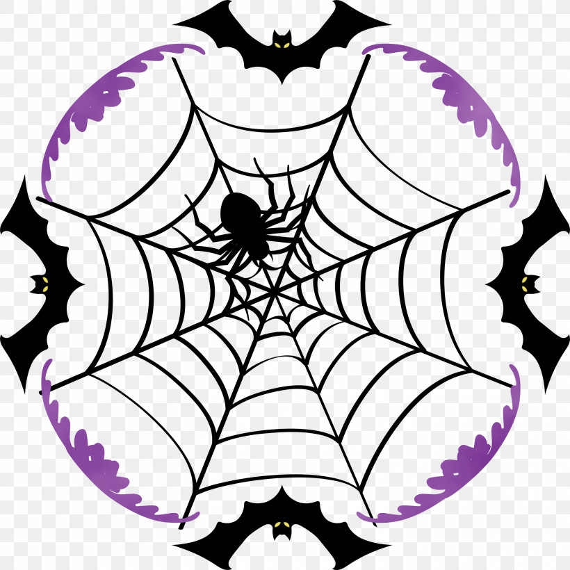 Spider Web, PNG, 3000x3000px, Halloween, Drawing, Logo, Paint, Royaltyfree Download Free