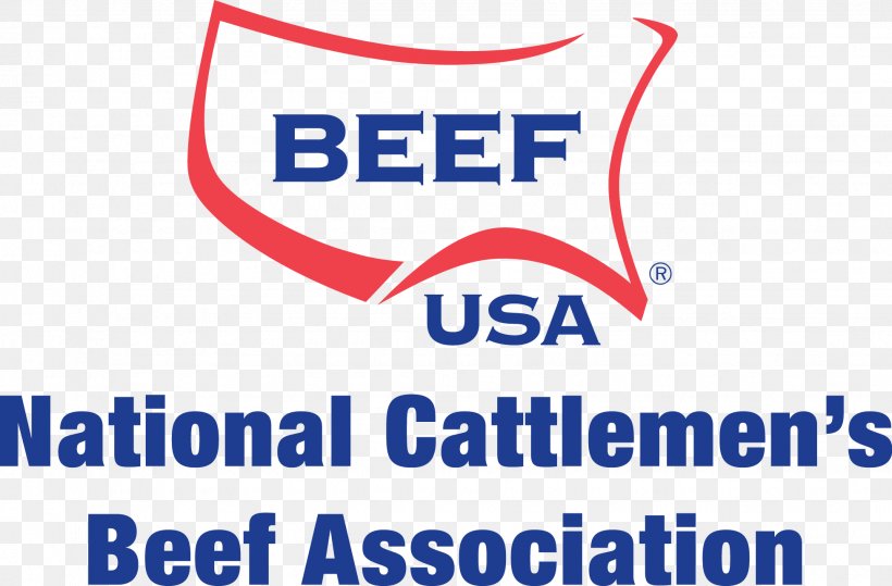 National Cattlemen's Beef Association United States Logo Brand, PNG, 1952x1285px, Cattle, Area, Banner, Beef, Blue Download Free