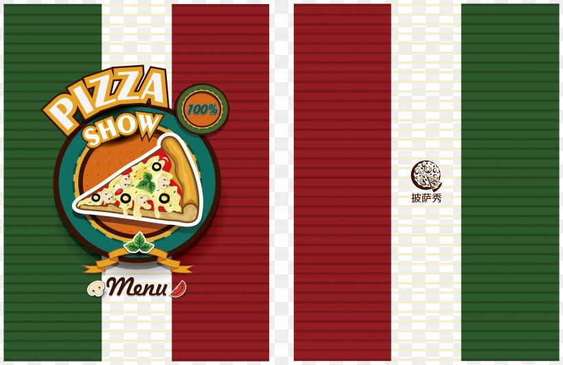 Pizza Italian Cuisine Fast Food Menu, PNG, 10818x7024px, Pizza, Brand, Designer, Fast Food, Food Download Free