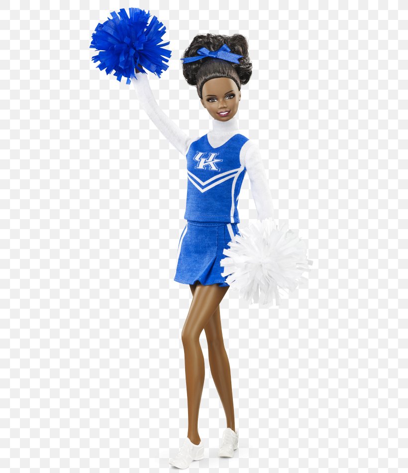 University Of Kentucky Auburn University Doll Barbie, PNG, 640x950px, University Of Kentucky, Auburn University, Barbie, Cheerleading Uniform, Clothing Download Free