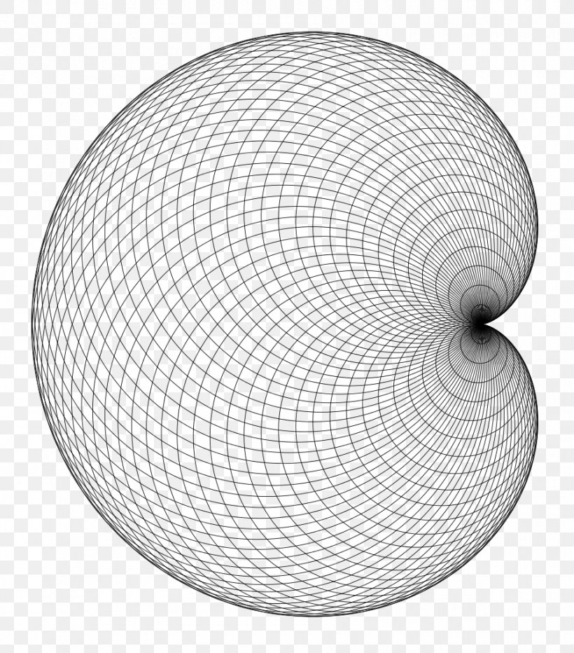 Cardioid Circle Mathematics Curve Parabola, PNG, 900x1024px, Cardioid, Black And White, Curve, Envelope, Epicycloid Download Free