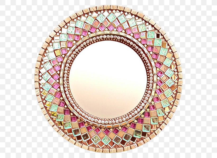 Dishware Pink Plate Tableware Mirror, PNG, 600x600px, Cartoon, Dinnerware Set, Dishware, Mirror, Oval Download Free