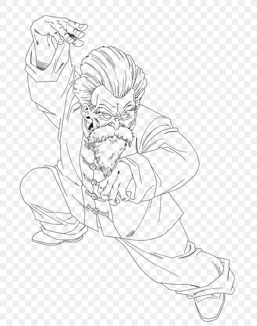 Master Roshi Drawing by Yona28  DragoArt