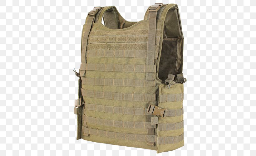 Soldier Plate Carrier System MOLLE Waistcoat Modular Tactical Vest Gilets, PNG, 500x500px, Soldier Plate Carrier System, Backpack, Bag, Beige, Belt Download Free