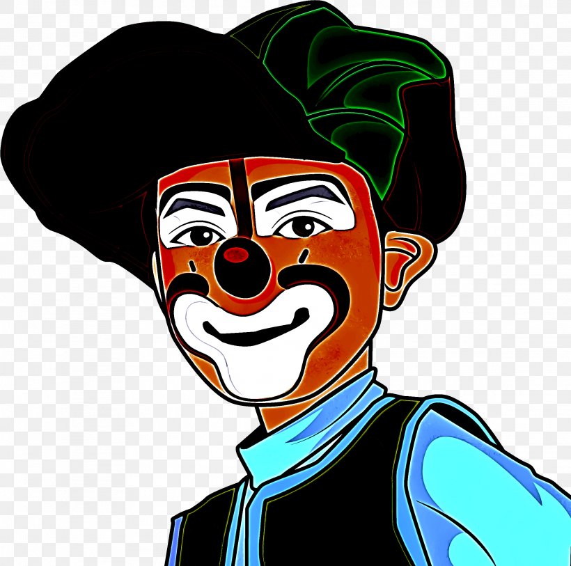 Clown Clip Art Cartoon Nose Performing Arts, PNG, 2289x2272px, Clown, Cartoon, Fictional Character, Nose, Performing Arts Download Free