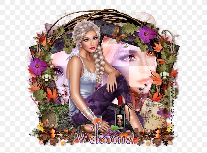 Floral Design Photomontage, PNG, 650x605px, Floral Design, Art, Brown Hair, Flora, Flower Download Free