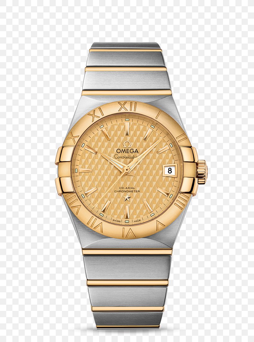 Omega Speedmaster Omega Constellation Omega SA Coaxial Escapement Watch, PNG, 800x1100px, Omega Speedmaster, Automatic Watch, Brand, Brown, Chronometer Watch Download Free