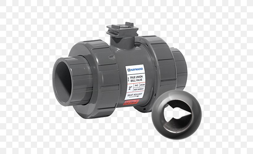 Ball Valve Plastic Control Valves Chlorinated Polyvinyl Chloride, PNG, 500x500px, Ball Valve, Ball, Chlorinated Polyvinyl Chloride, Control Valves, Epdm Rubber Download Free