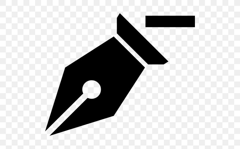 Pencil Symbol, PNG, 512x512px, Pen, Avatar, Black And White, Brand, Fountain Pen Download Free