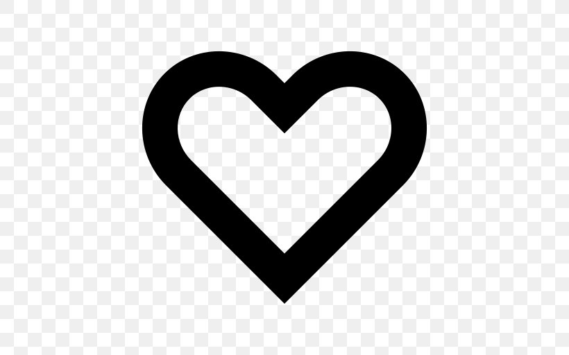 Heart Icon Design Symbol, PNG, 512x512px, Heart, Black And White, Body Jewelry, Icon Design, Logo Download Free