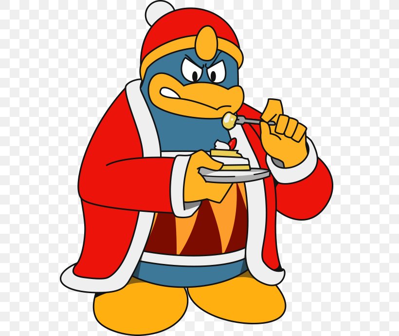 King Dedede Kirby Royalty-free Clip Art, PNG, 606x690px, King Dedede, Area, Artwork, Beak, Bird Download Free