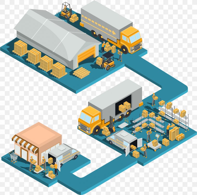 Logistics Isometric Projection, PNG, 1696x1685px, Logistics, Building, Business, Business Process, Cargo Download Free