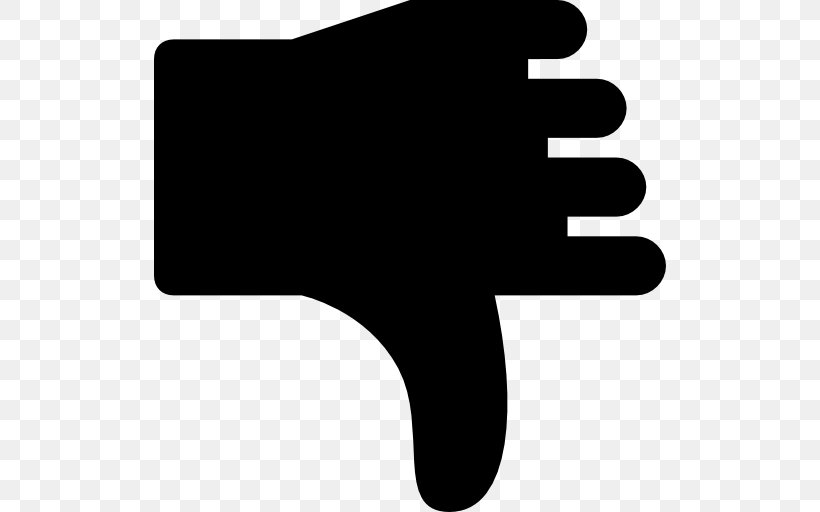 Middle Finger Symbol Thumb Sign Emoticon, PNG, 512x512px, Middle Finger, Black, Black And White, Emoticon, Finger Download Free