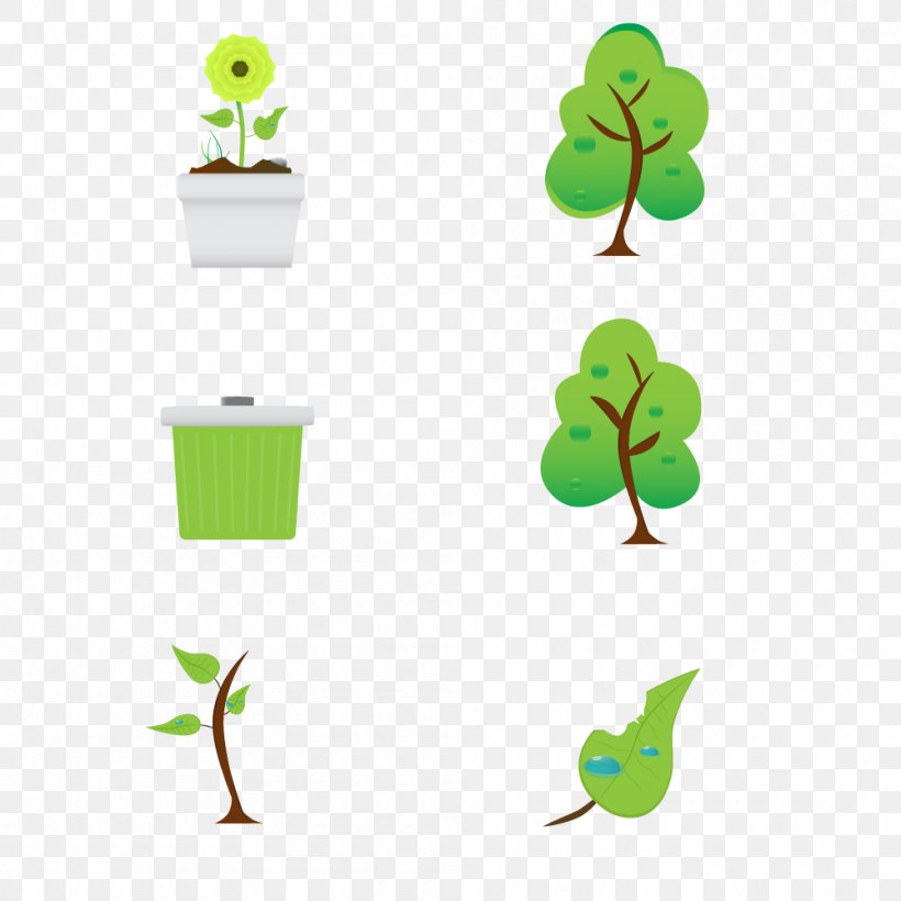 Tree Clip Art, PNG, 1000x1000px, Tree, Flowering Plant, Flowerpot, Grass, Green Download Free