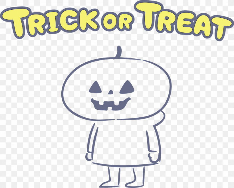 Cartoon Logo Character Happiness Tihany, PNG, 2999x2415px, Trick Or Treat, Behavior, Cartoon, Character, Happiness Download Free