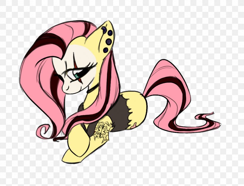 Fluttershy Horse Applejack Pony Hair, PNG, 940x718px, Watercolor, Cartoon, Flower, Frame, Heart Download Free