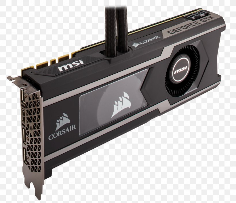 Graphics Cards & Video Adapters NVIDIA GeForce GTX 1080 Computer System Cooling Parts Water Cooling, PNG, 1800x1552px, Graphics Cards Video Adapters, Computer System Cooling Parts, Corsair Components, Electronic Device, Evga Corporation Download Free