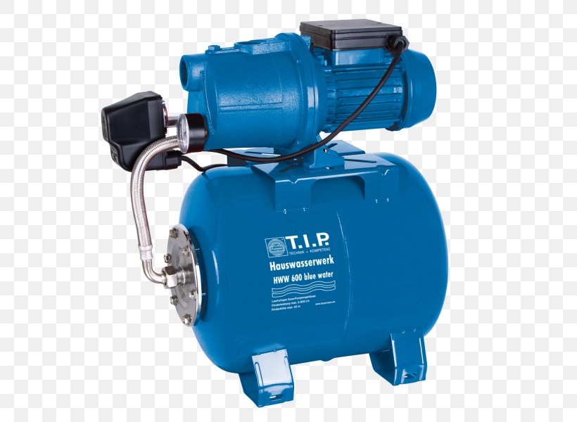 Pump Eigenwasserversorgungsanlage Hydraulic Accumulator Water Ceneo S.A., PNG, 600x600px, Pump, Compressor, Cylinder, Eigenwasserversorgungsanlage, Electric Motor Download Free