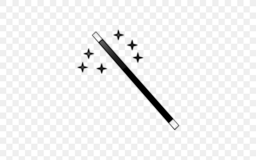 Wand Magician Drawing Clip Art, PNG, 512x512px, Wand, Black, Black And White, Body Jewelry, Drawing Download Free