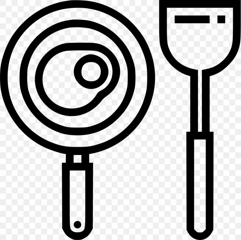 Frying Pan Food Restaurant Clip Art, PNG, 981x980px, Frying Pan, Area, Black And White, Cooking, Cooking Ranges Download Free
