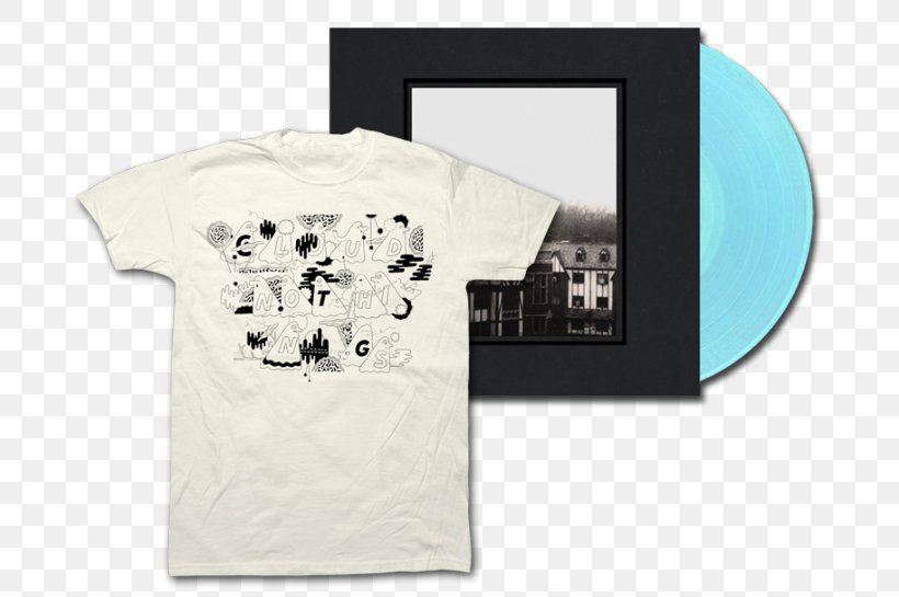 Here And Nowhere Else Cloud Nothings Carpark Records Phonograph Record T-shirt, PNG, 700x545px, Cloud Nothings, Brand, Lp Record, Phonograph Record, Sleeve Download Free