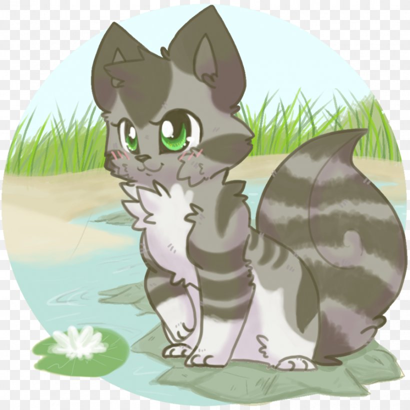 Kitten Tabby Cat Character DeviantArt, PNG, 894x894px, Watercolor, Cartoon, Flower, Frame, Heart Download Free