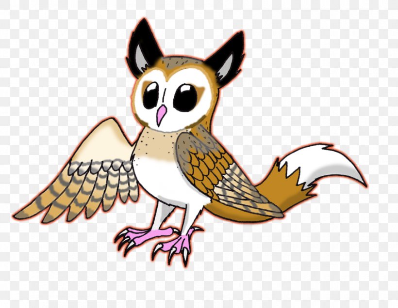 Owl Bird Of Prey Fox Animal, PNG, 900x699px, Owl, Animal, Art, Beak, Bird Download Free