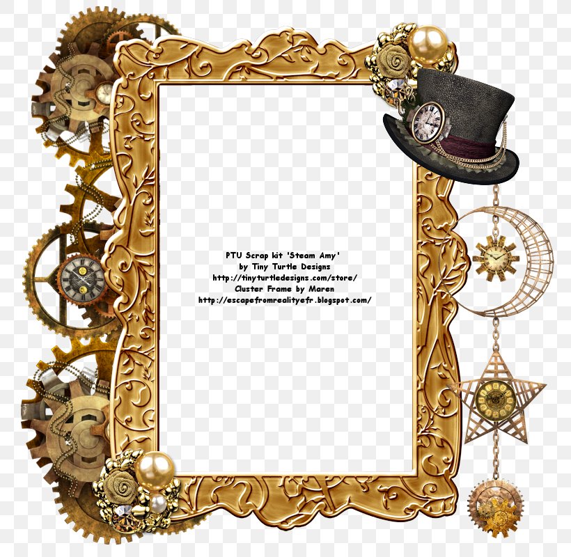Picture Frames Steampunk Work Of Art Reality, PNG, 800x800px, Picture Frames, Brass, Christmas, Connecticut, Picture Frame Download Free