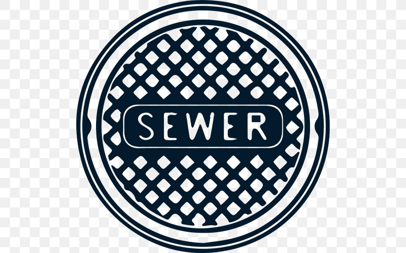 Separative Sewer Royalty-free Manhole Sewerage, PNG, 512x512px, Separative Sewer, Area, Black And White, Brand, Drain Download Free