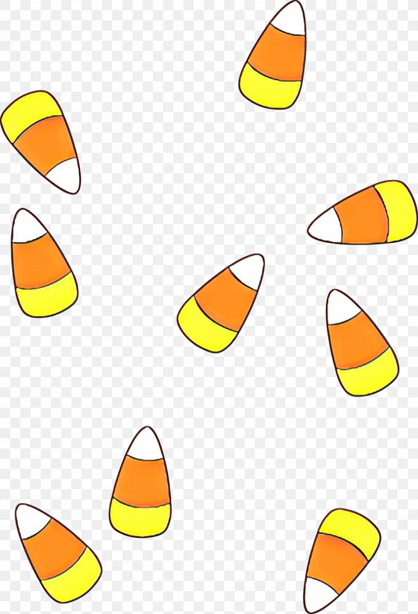 Candy Corn, PNG, 830x1220px, Cartoon, Candy Corn, Cone, Orange, Yellow Download Free