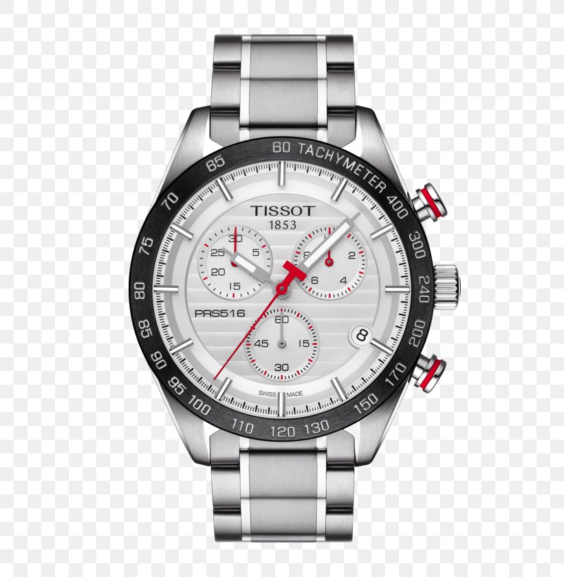 Chronograph Tissot Men's PRS 516 Watch Jewellery, PNG, 555x840px, Chronograph, Bracelet, Brand, Jewellery, Jewellery Store Download Free